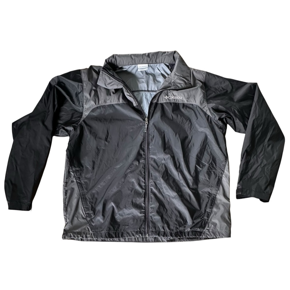 Columbia Men's Black/Gray Windbreaker SZ XL
NEW, No Tags. Hidden Hood